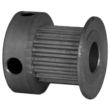 B B Manufacturing 20-2P09-6CA3, Timing Pulley, Aluminum, Clear Anodized 20-2P09-6CA3